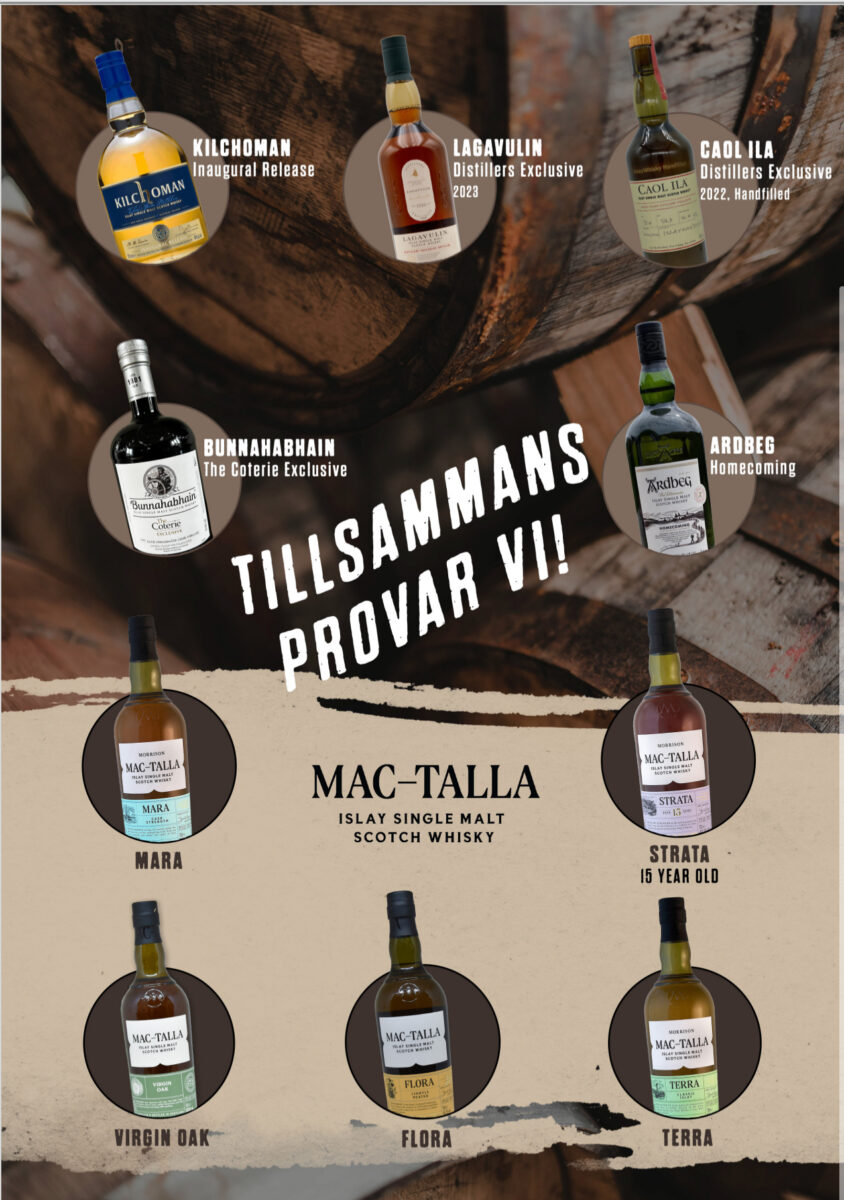 Mer än en provning, en dubbel-upplevelse av Islays själ.